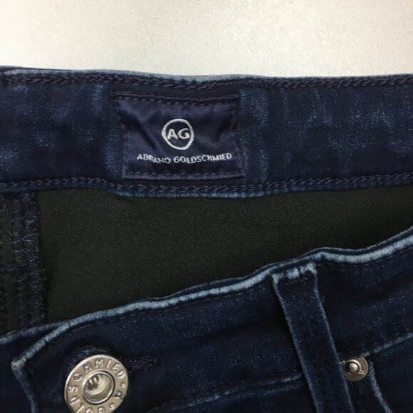 ADRIANO GOLDSCHMIED 5 Pocket Dark Wash The Legging Super Skinny Ankle Jeans - Picture 2 of 12